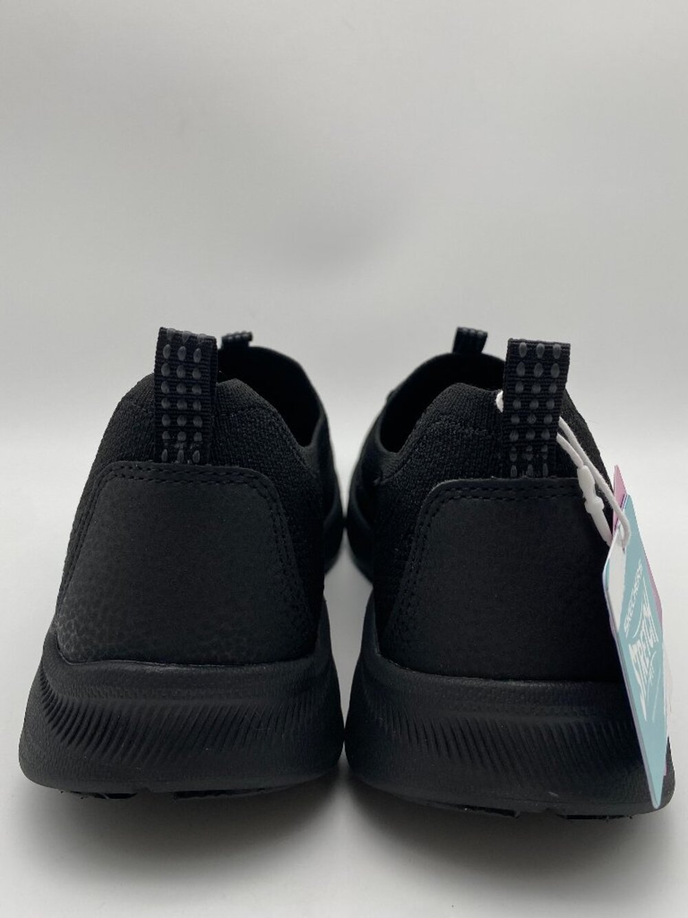 SKECHERS STRETCH FIT SLIP ON SHOES BLACK US WOMEN SIZE 9.5 - Picture 3 of 4